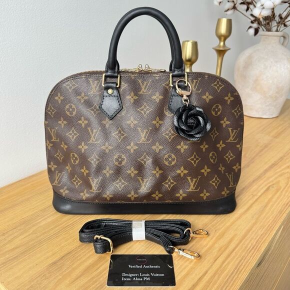 ✅AUTHENTIC✅LOUIS VUITTON ALMA PM - Picture 3 of 17